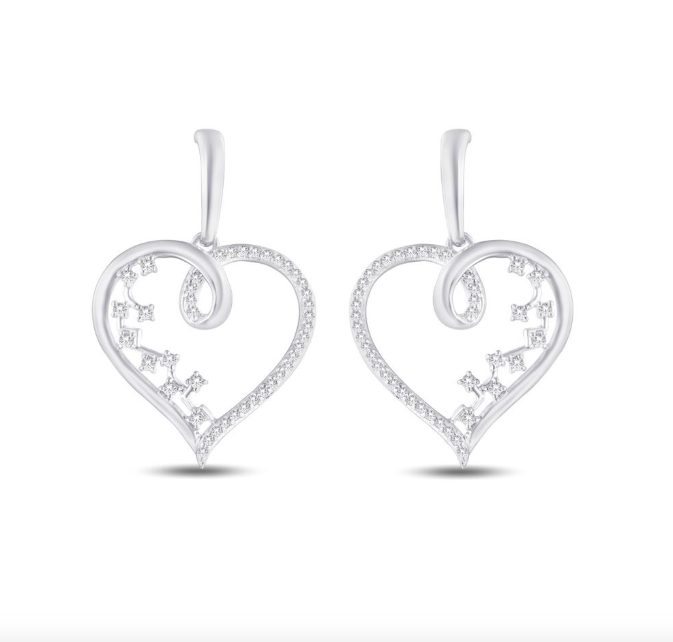 10K Gold Diamond Stud Earring