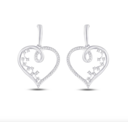 10K Gold Diamond Stud Earring