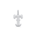925 Sterling Silver Diamond Pendant 2.00CT