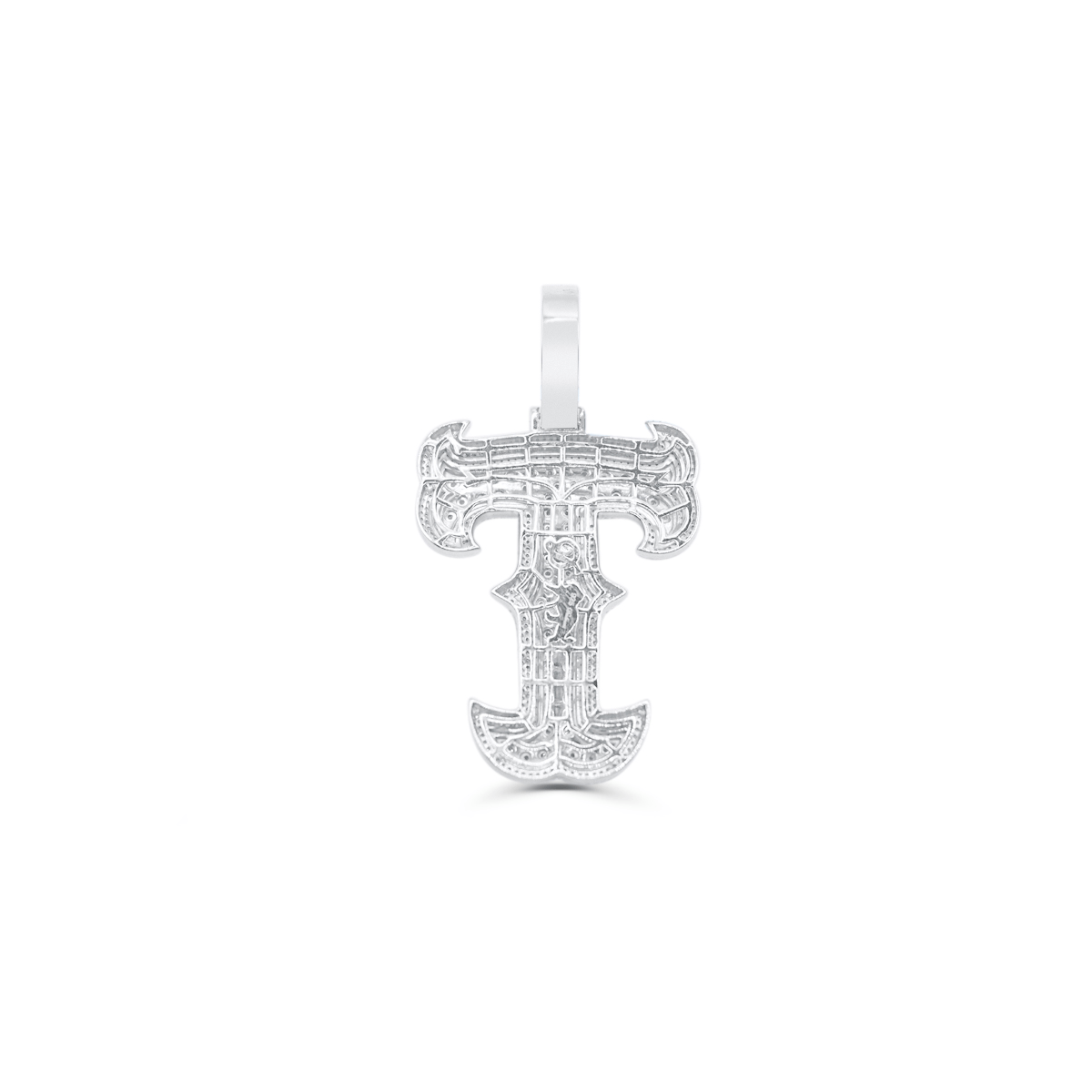 925 Sterling Silver Diamond Pendant 2.00CT
