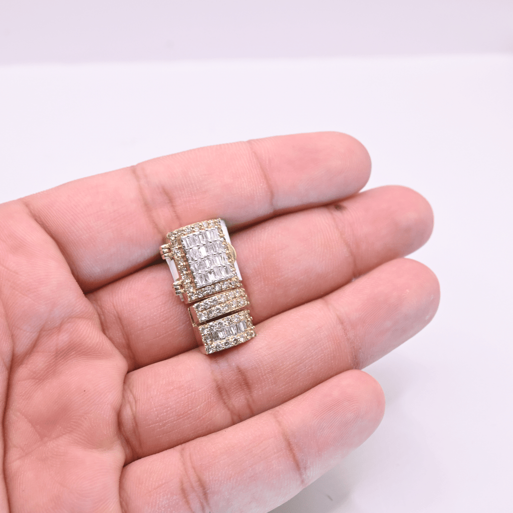 10K Gold Diamond Pendant 2.00CT