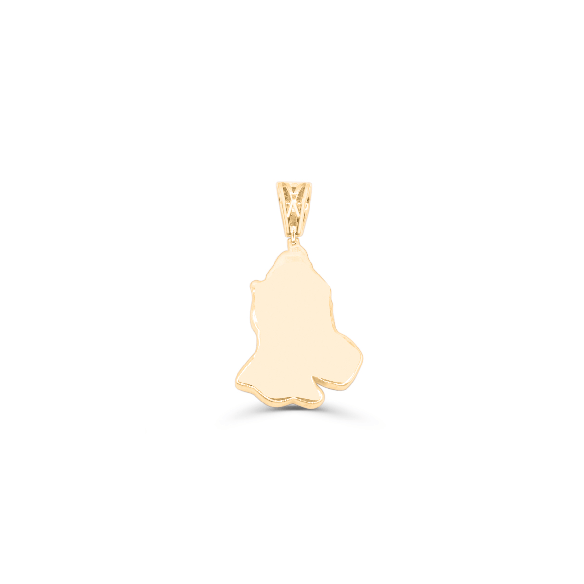 10K Gold Diamond Pendant 1.50CT