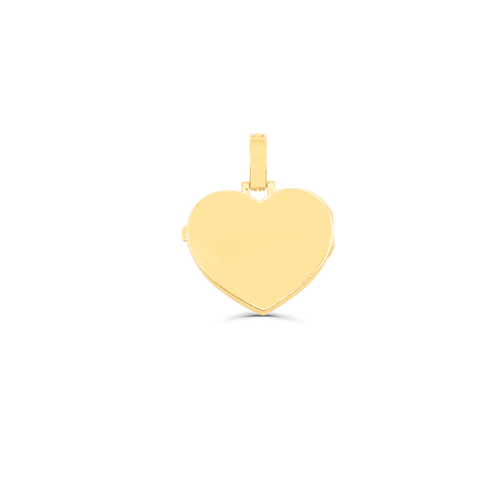 10K Gold Diamond Heart Pendant 4.00CT
