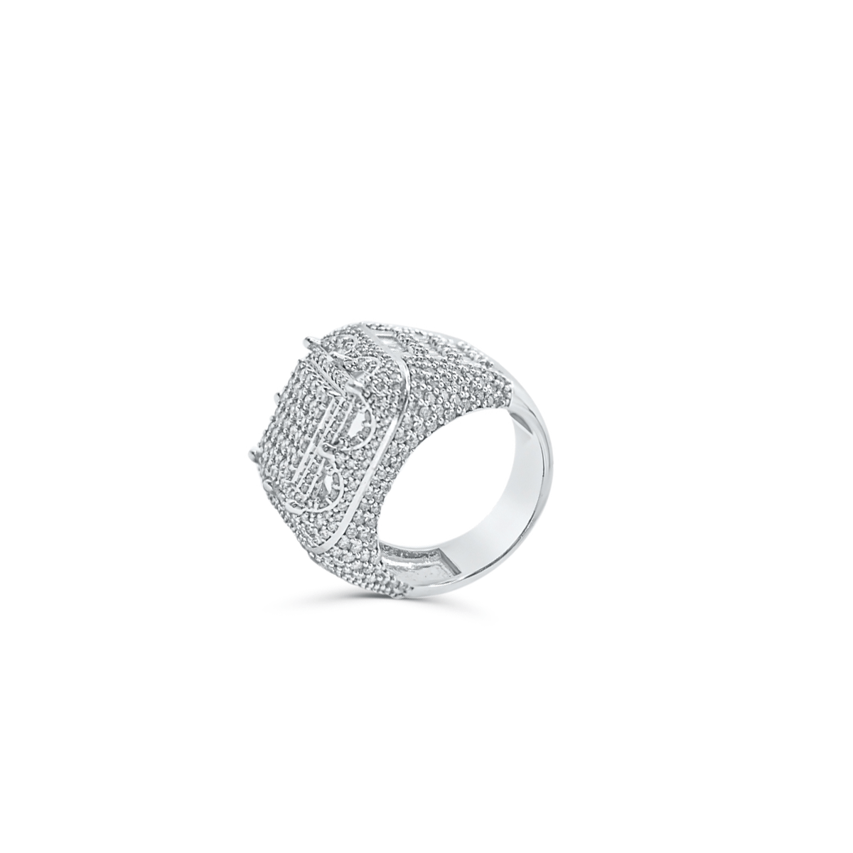 10K Gold Diamond Men's Ring 4.00CT