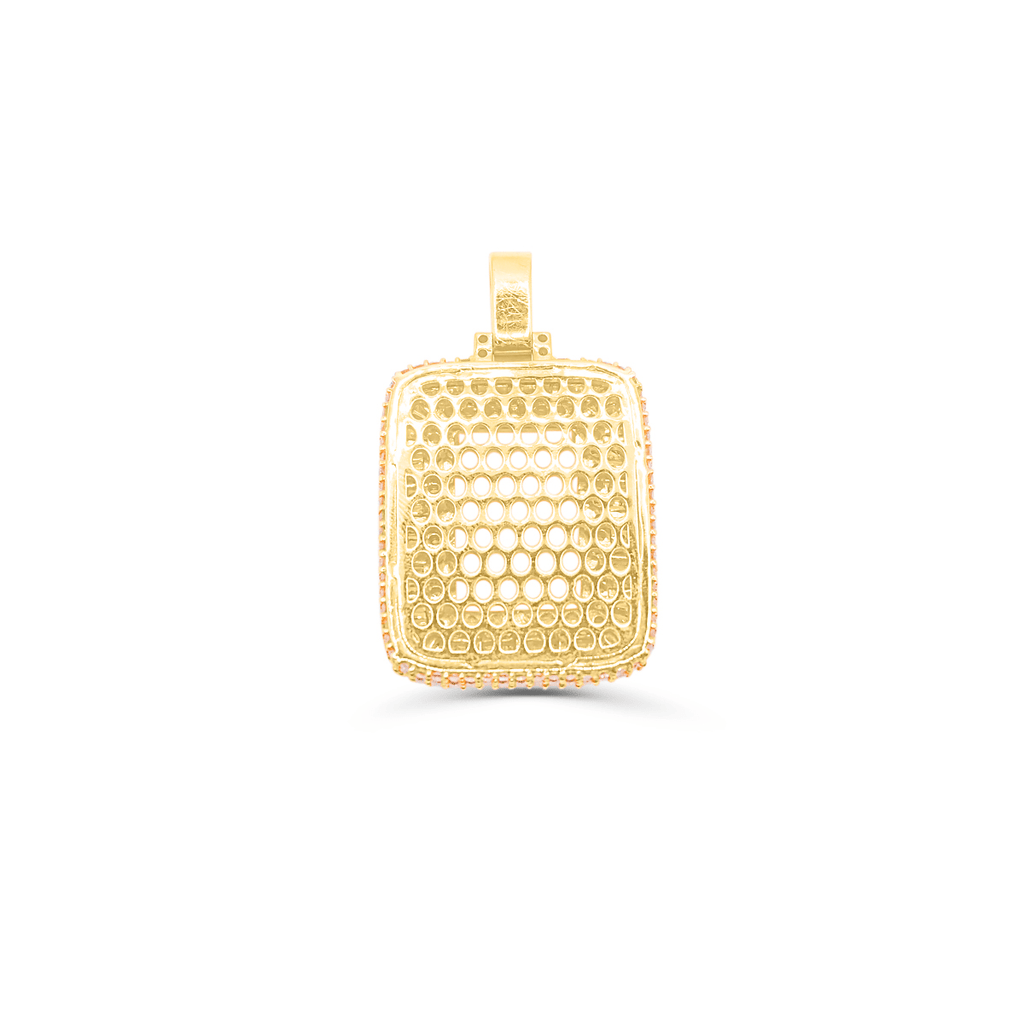 10K Gold Diamond Custom Memory Pendant 4.50CT