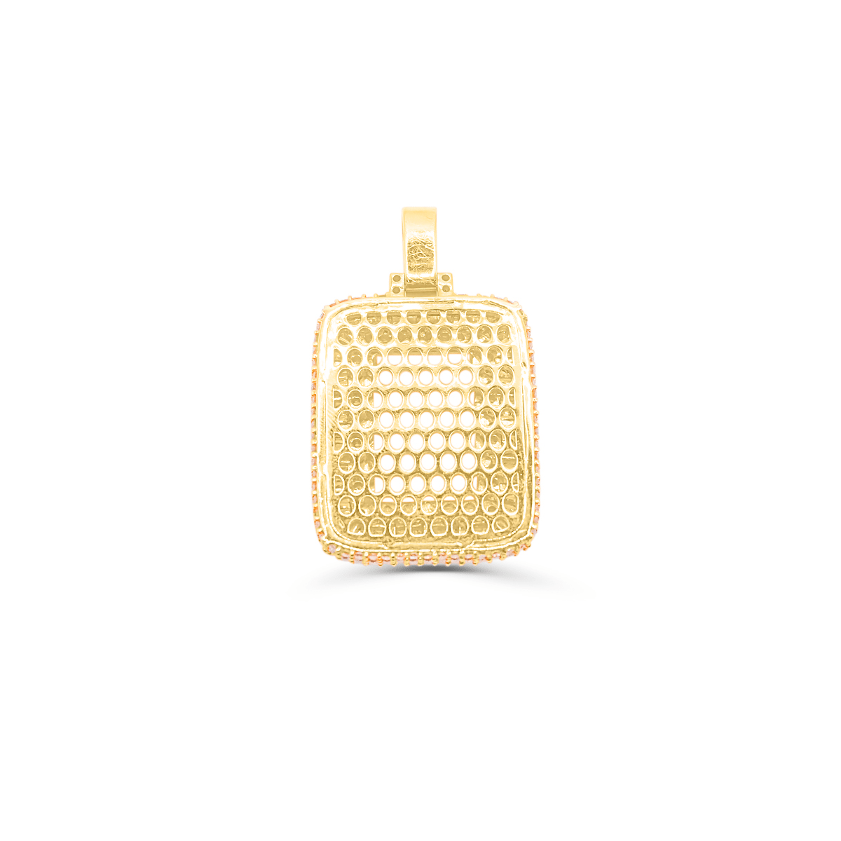 10K Gold Diamond Custom Memory Pendant 4.50CT