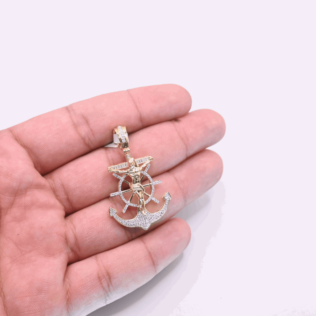 10K Gold Diamond Pendant 0.25CT