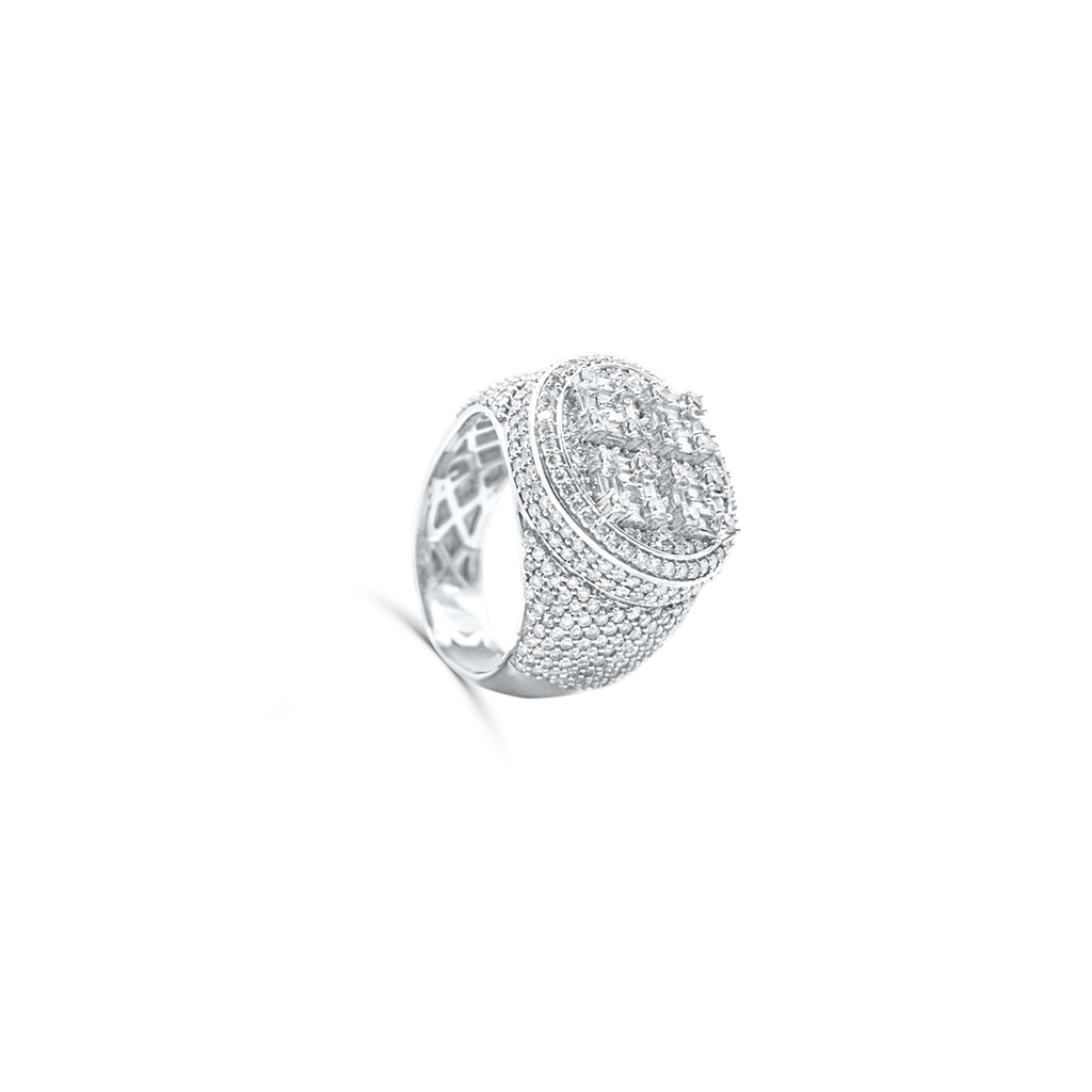 10K Gold Diamond Men's Ring 3.00CT